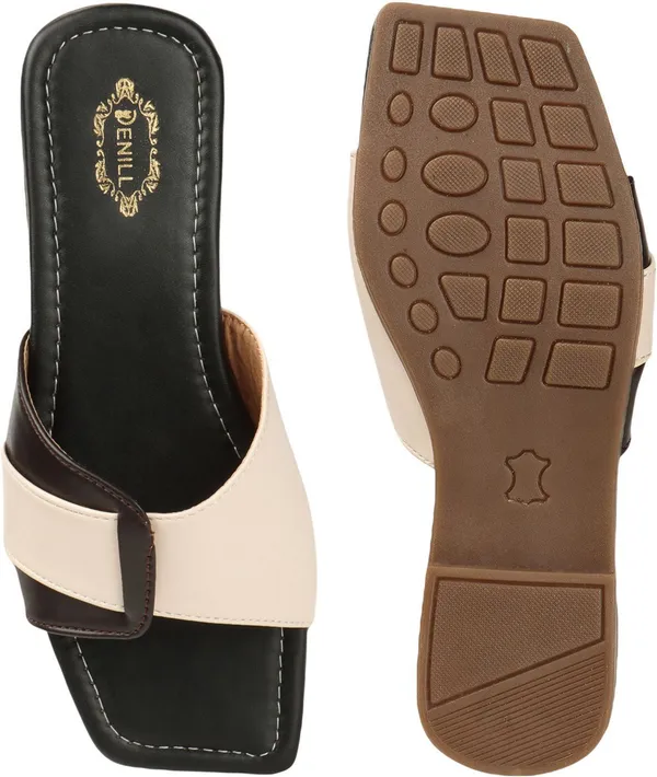 Brown_Synthetic_Leather_Flats_For_Women