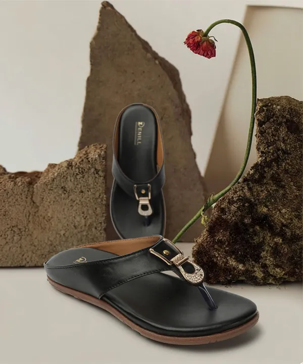 Black_Synthetic_Leather_Casual_For_Women