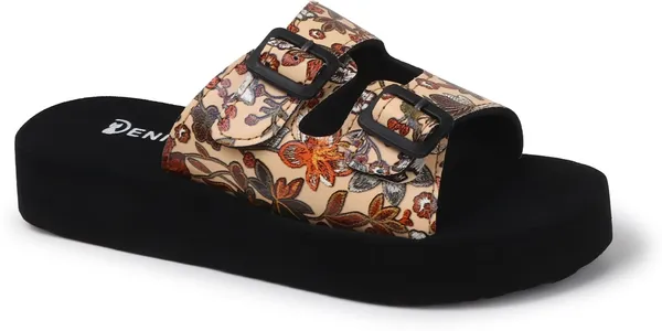 Multicolor_Suede_Flats_For_Women