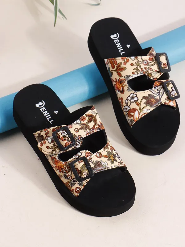 Multicolor_Suede_Flats_For_Women