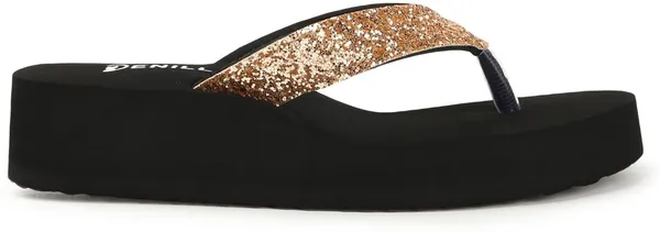 Gold_Suede_Flats_For_Women