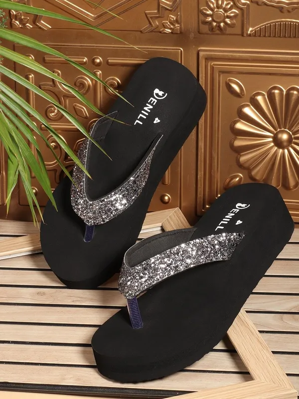 Silver_Suede_Flats_For_Women