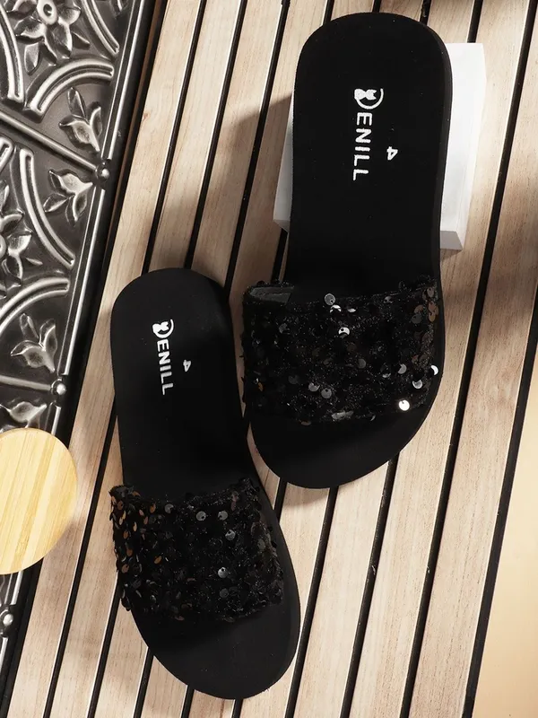 Black_Suede_Flats_For_Women