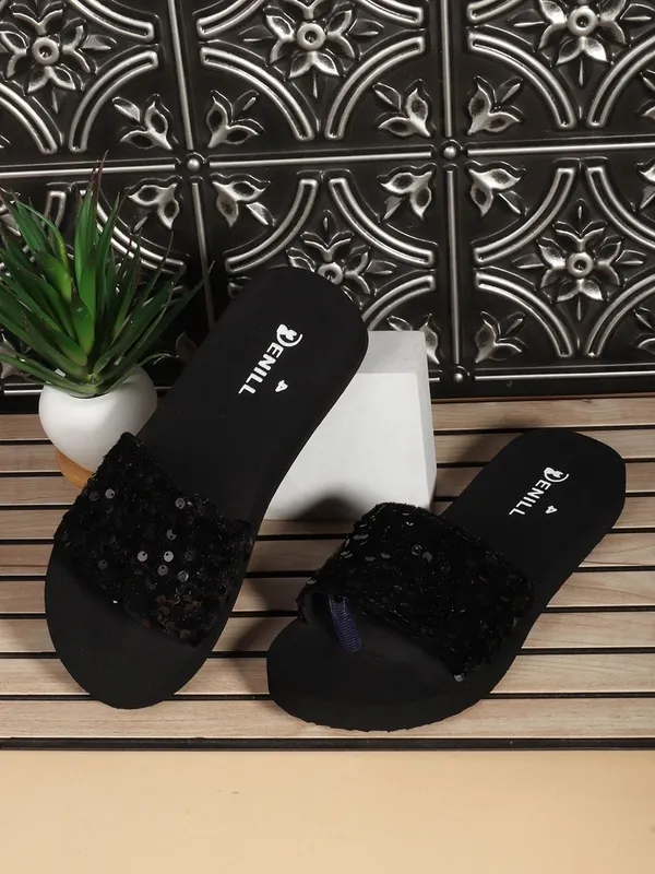 Black_Suede_Flats_For_Women