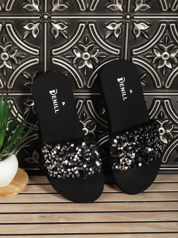 Black_Suede_Flats_For_Women