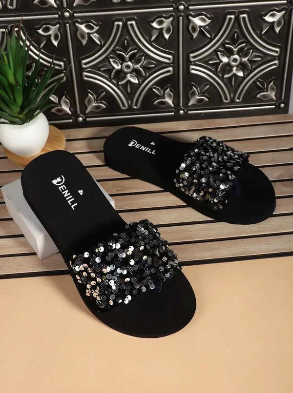 Black_Suede_Flats_For_Women