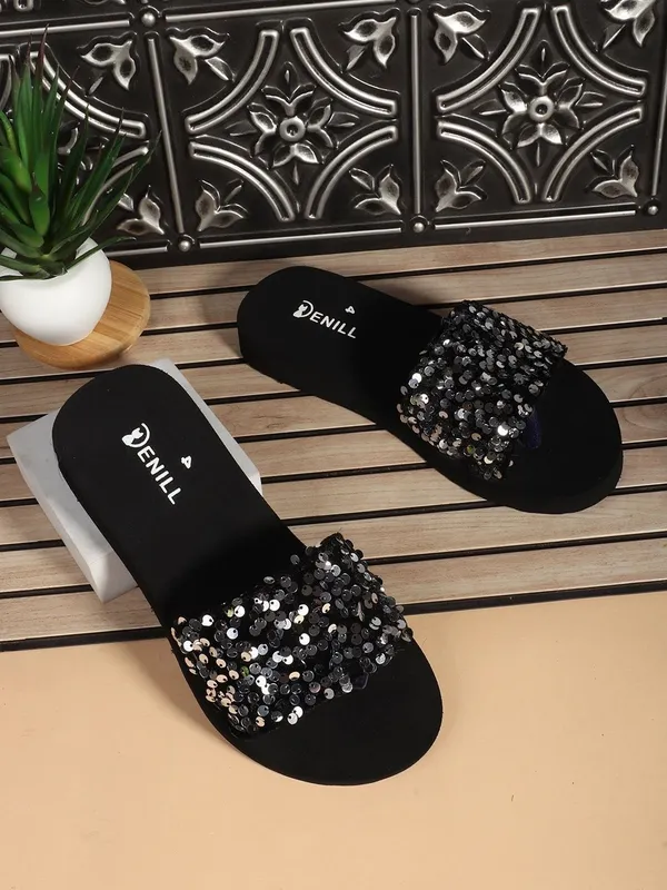 Black_Suede_Flats_For_Women