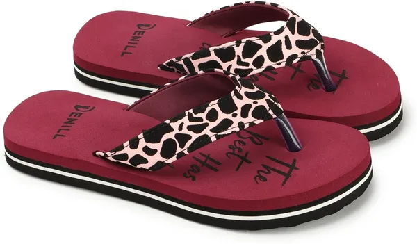 Maroon_Suede_Flats_For_Women
