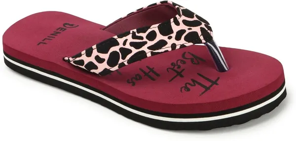 Maroon_Suede_Flats_For_Women