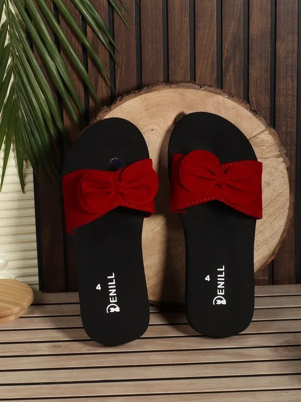 Red_Suede_Flats_For_Women