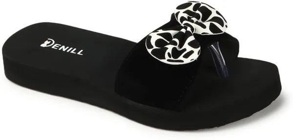 White_And_Black_Suede_Flats_For_Women