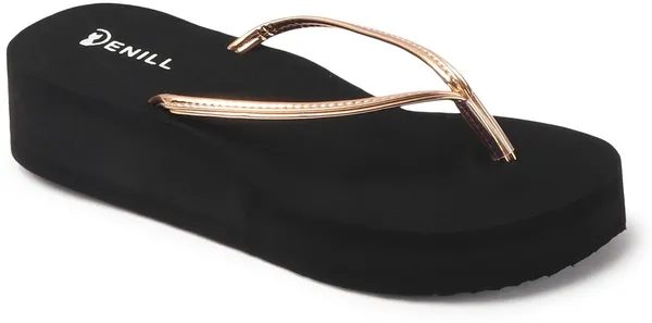 Gold_Synthetic_Leather_Heels_For_Women