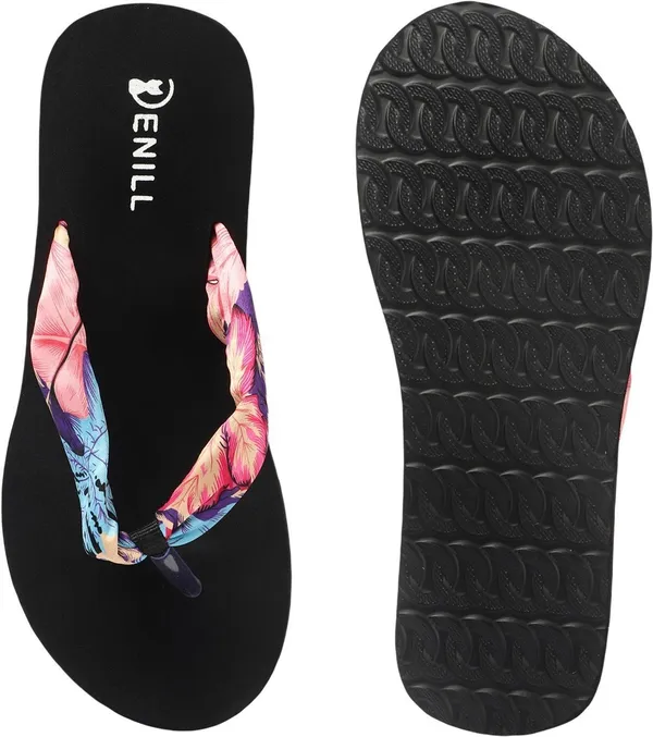 Black_Synthetic_Leather_Flats_For_Women