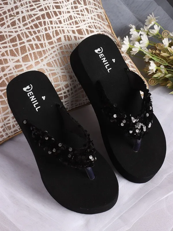 Black_Synthetic_Leather_Casual_For_Women