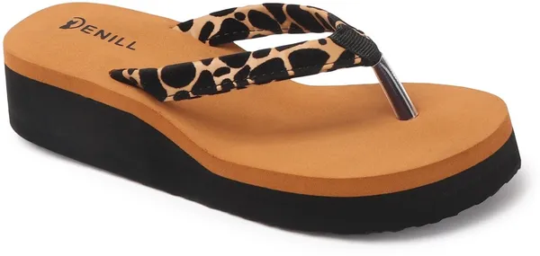 Tan_Synthetic_Leather_Flats_For_Women