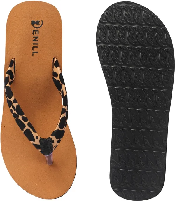 Tan_Synthetic_Leather_Flats_For_Women