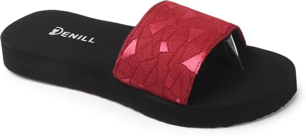 Maroon_Synthetic_Leather_Heels_For_Women