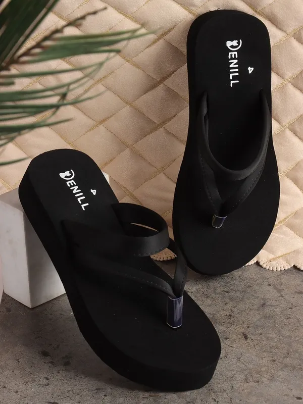 Black_Synthetic_Leather_Casual_For_Women