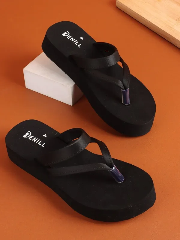 Black_Synthetic_Leather_Casual_For_Women