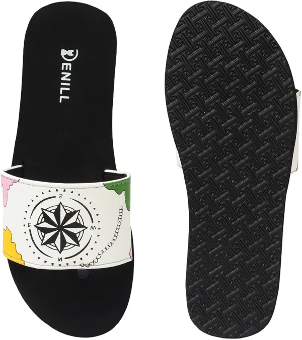 White_Synthetic_Leather_Flats_For_Women