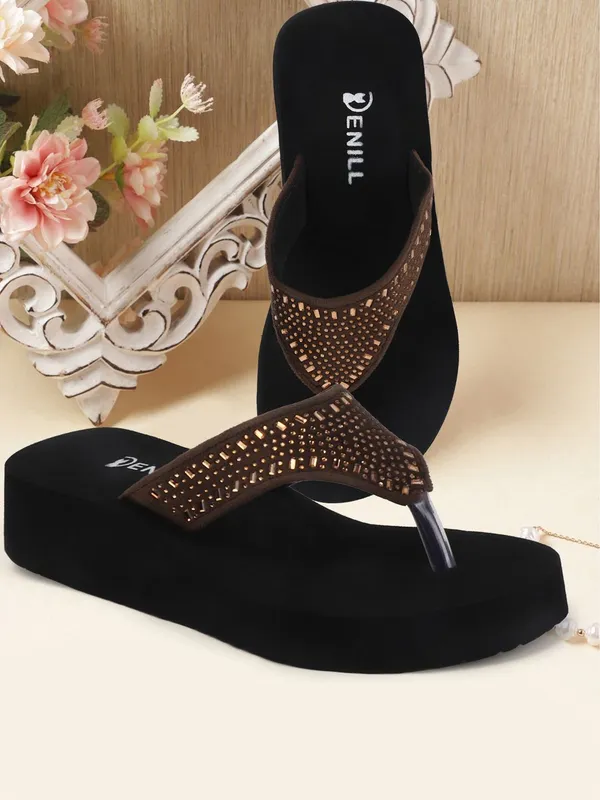 Brown_Suede_Flats_For_Women