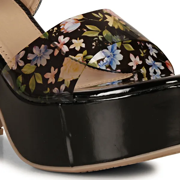 Black_Synthetic_Leather_Heels_For_Women