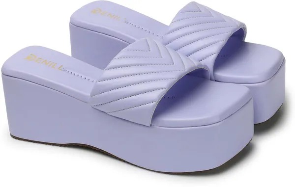 Purple_Synthetic_Leather_Wedges_For_Women