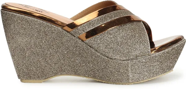 Copper_Synthetic_Heels_For_Women