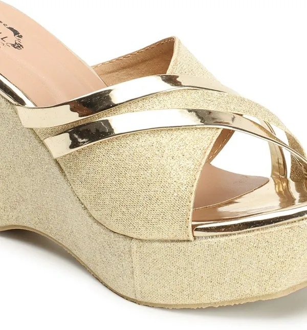 Gold_Synthetic_Heels_For_Women