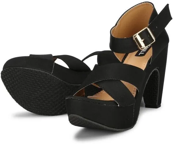 Black_Satin_Heels_For_Women