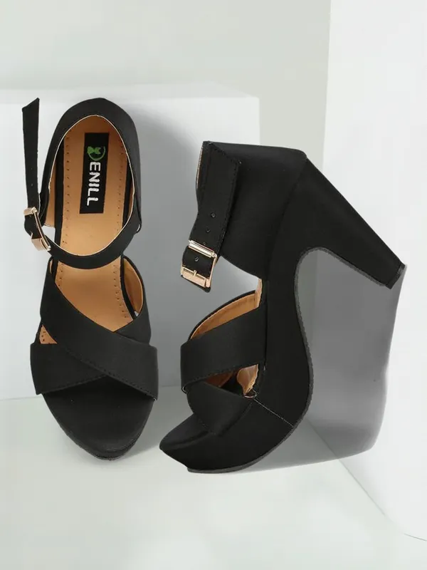 Black_Satin_Heels_For_Women