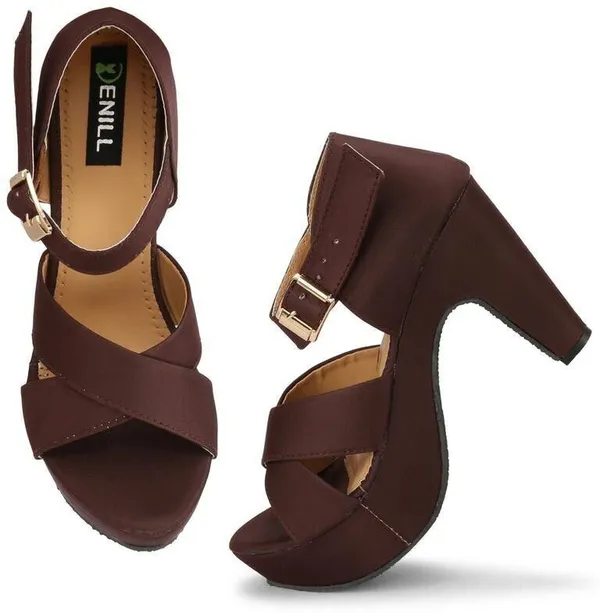 Brown_Satin_Heels_For_Women
