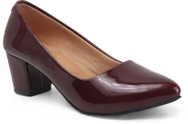 Maroon_Patent_Leather_Heels_For_Women
