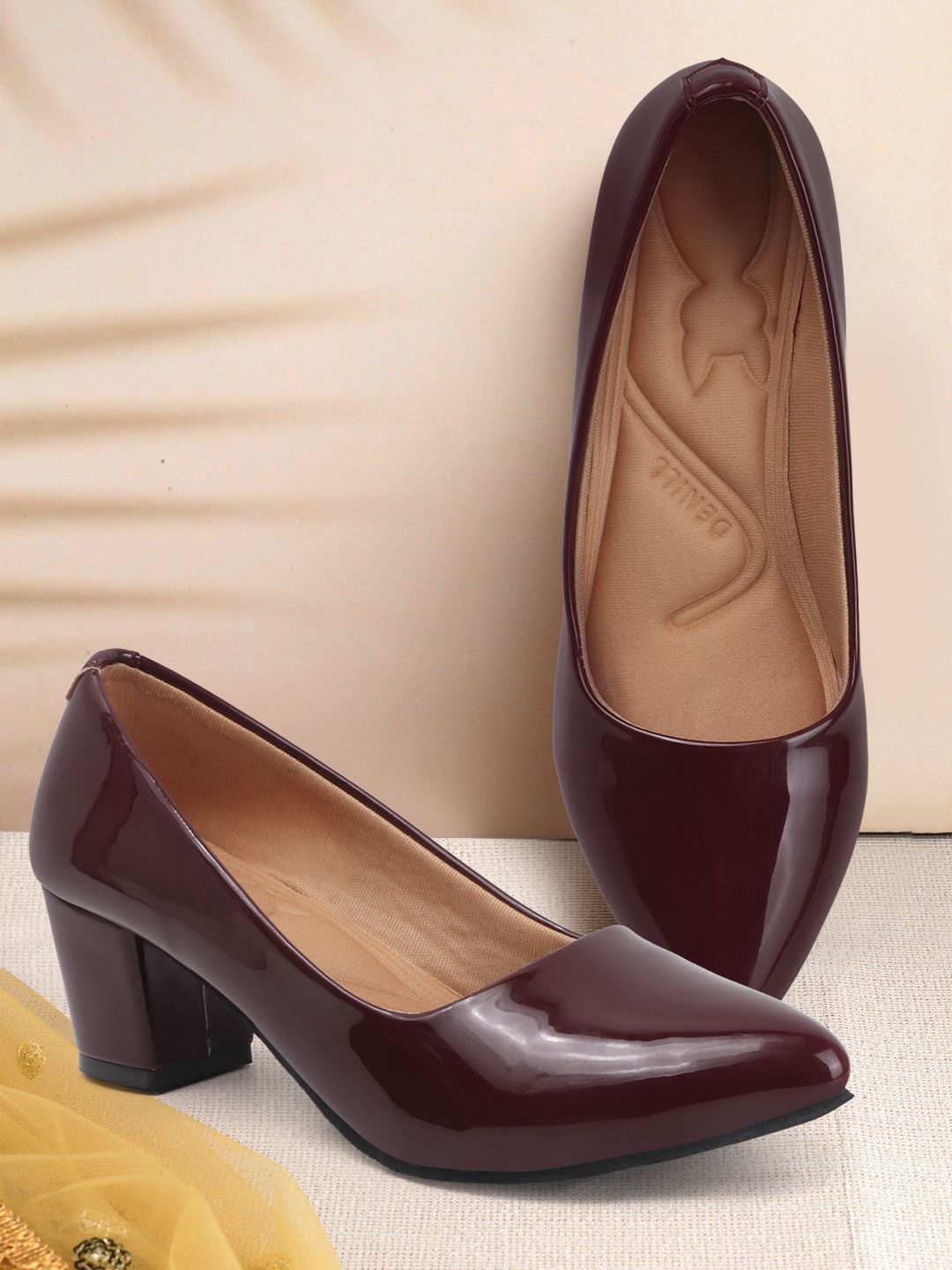 Maroon_Patent_Leather_Heels_For_Women
