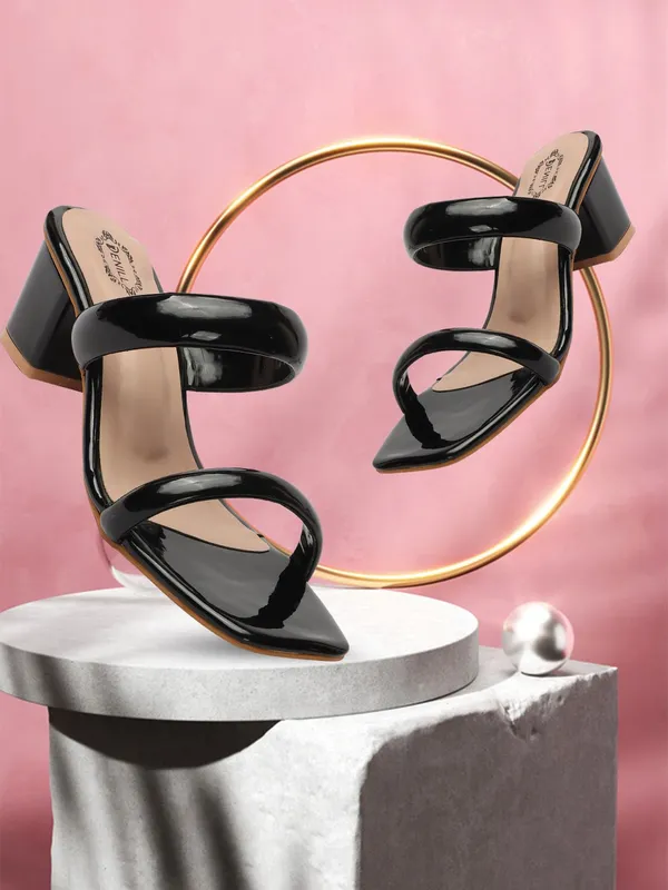 Black_Synthetic_Leather_Casual_For_Women