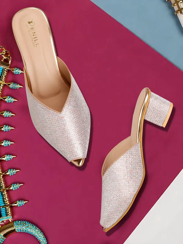 Pink_Synthetic_Heels_For_Women