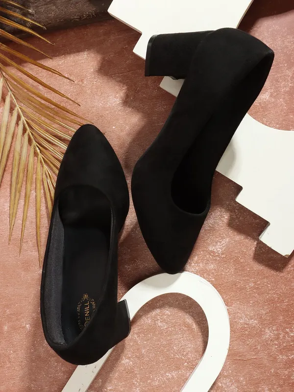 Black_Suede_Heels_For_Women