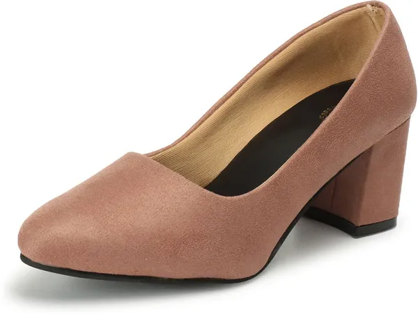 Pink_Suede_Heels_For_Women