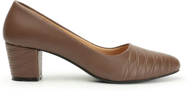 Brown_Synthetic_Leather_Bellies_For_Women