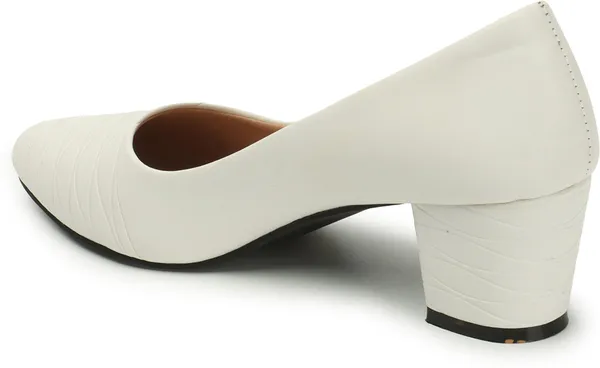White_Synthetic_Leather_Bellies_For_Women
