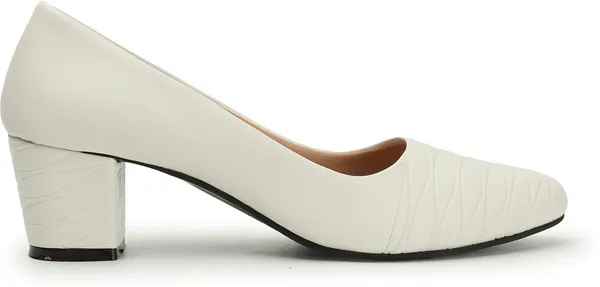White_Synthetic_Leather_Bellies_For_Women