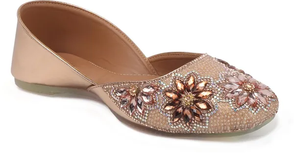 Gold_Synthetic_Leather_Bellies_For_Women