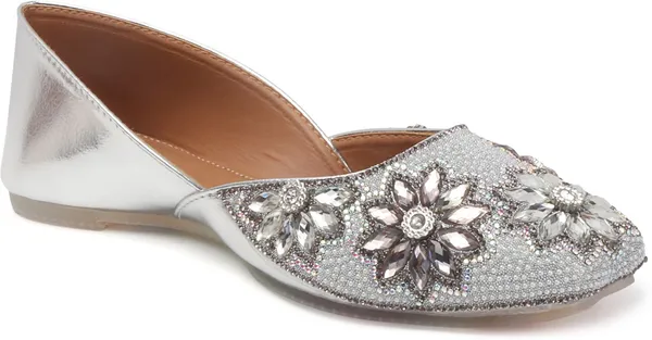 Silver_Synthetic_Leather_Bellies_For_Women
