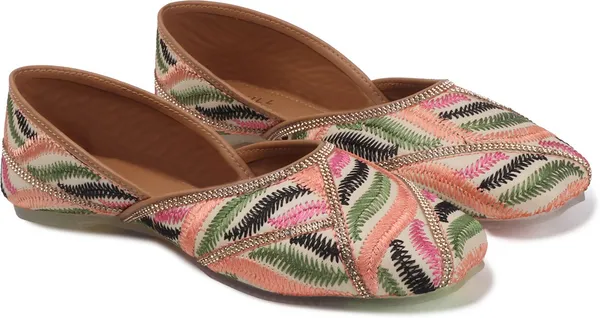 Beige_Synthetic_Leather_Bellies_For_Women