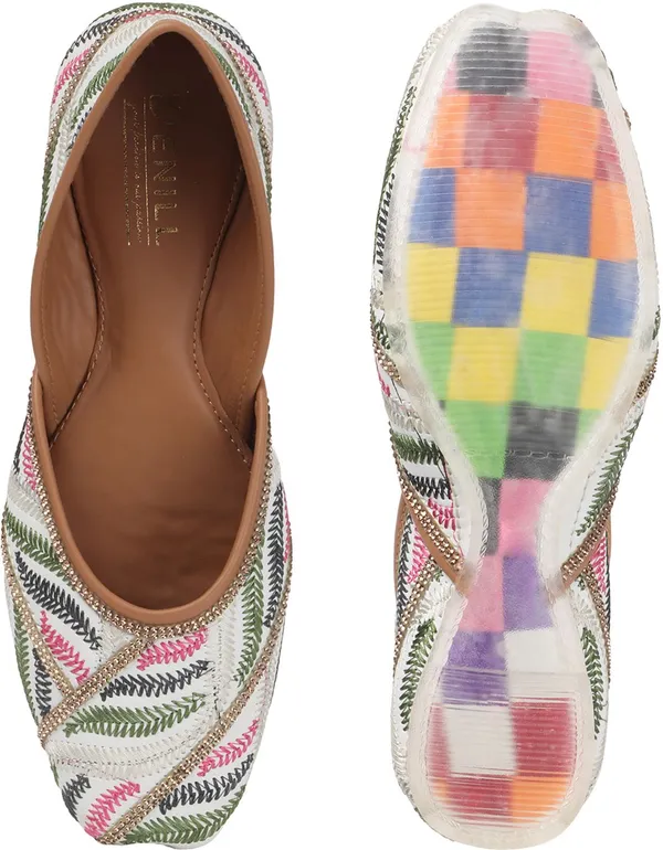 White_Synthetic_Leather_Bellies_For_Women