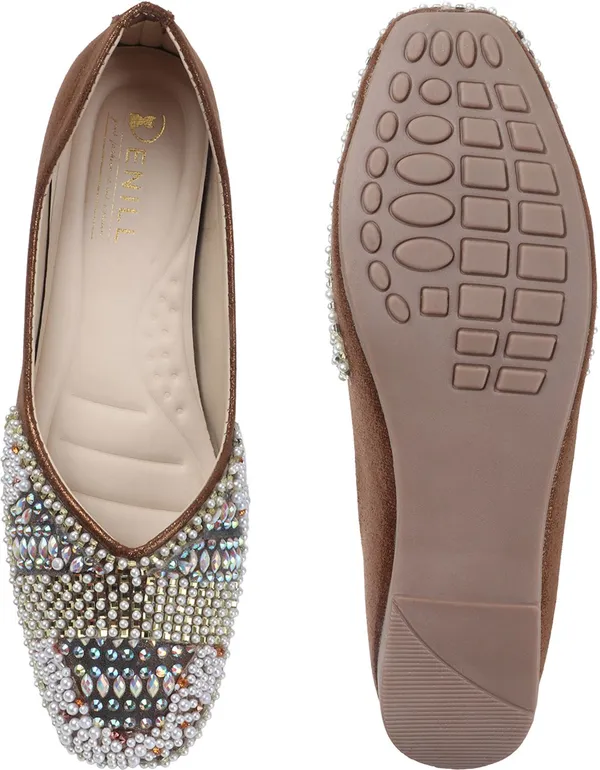 Copper_Synthetic_Leather_Bellies_For_Women