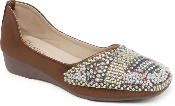 Copper_Synthetic_Leather_Bellies_For_Women