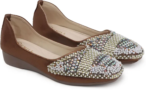 Copper_Synthetic_Leather_Bellies_For_Women