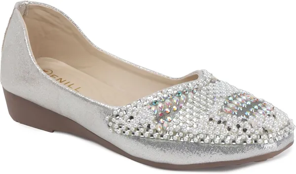 Silver_Synthetic_Leather_Bellies_For_Women