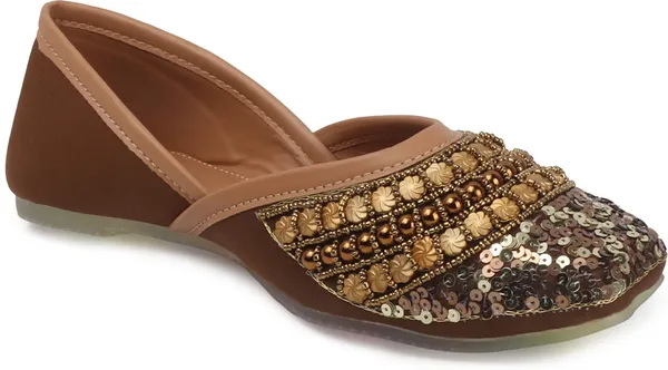 Brown_Synthetic_Leather_Bellies_For_Women